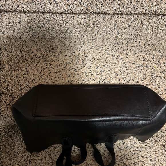 Coach Black Pebbled Leather Tote - Picture 4 of 5